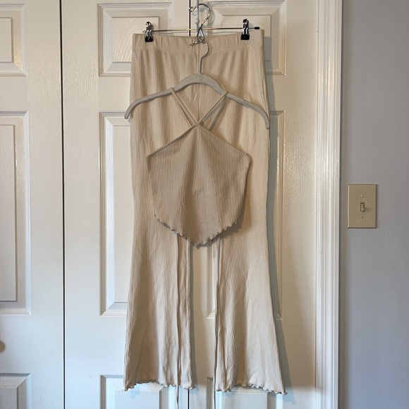 Wild Fable Crop Top & Flare Pant Set - Picture 1 of 10